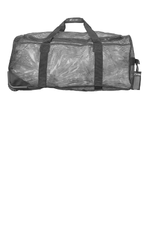 Netztasche mit Rädern