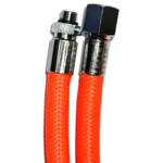 MIFLEX Xtreme braided ORANGE Regulator hoses