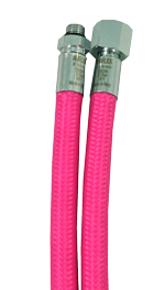 MIFLEX Xtreme braided PINK Regulator hoses