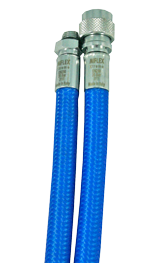 MIFLEX Xtreme braided BLUE Jacket hoses