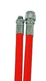 MIFLEX Xtreme braided RED Jacket hoses